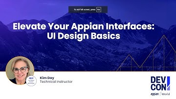 Elevate Your Appian Interfaces: UI Design Basics