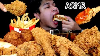 ASMR-KFC SPICY FRIED CHICKEN กินไก่ทอดเคเอฟซี KFC (EATING SOUNDS) | Z.Skin ASMR