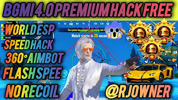 BGMI HACK 4.0| BGMI 4.0 MOD APK | BGMI ESP HACK I BGMI 4.0 HACK | HOW TO HACK BGMI HACK