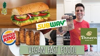 Eating Vegan Fast Food for 24 Hours #2 | What Chris Eats in A Day