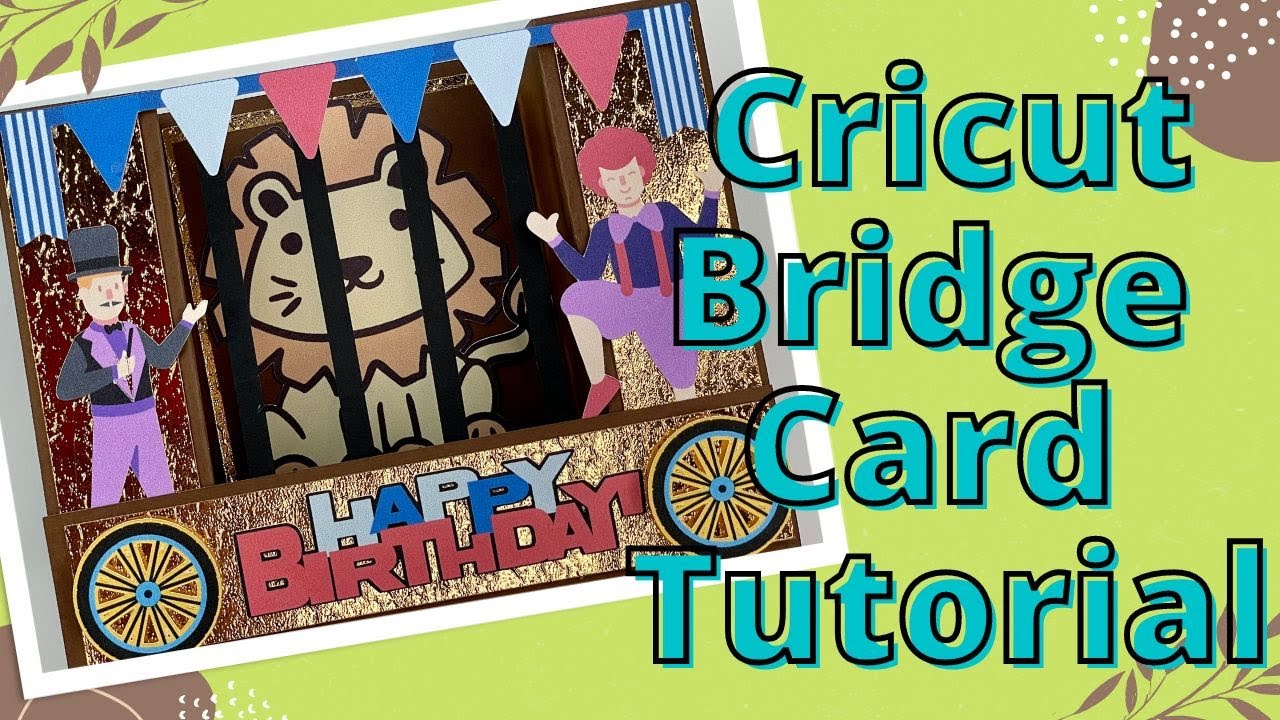 Cricut Pop Up Birthday Bridge Card Tutorial #popupcard - YouTube