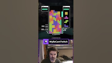 The legendary TRIPLE TETRIS #tetris #streamer #twitch #esports #worldrecord #gaming #proplayer