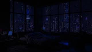 Rainy Urban Nights  Healing Sounds for Study, Sleep, and Serenity  Find Peace and Relaxation