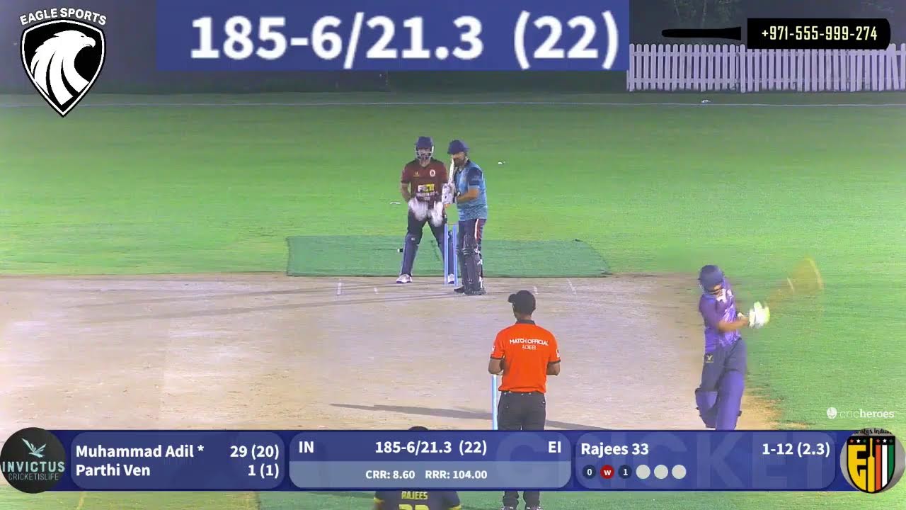 13.05.2025 INVICTUS CC vs EMIRATES INDIANS - YouTube