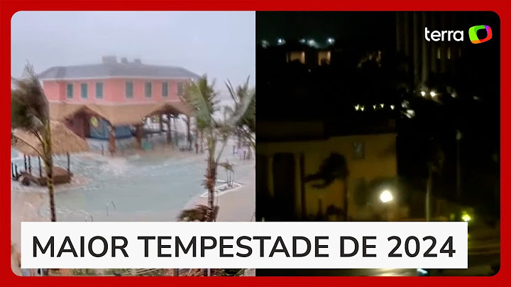 Furacão Milton toca o solo na Flórida com ventos de até 193 km/h