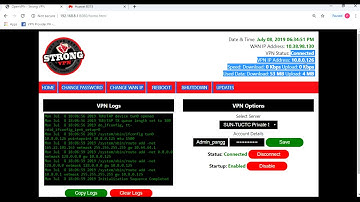 How To Server Update StrongHold OpenVPN Modem New UI - Admin Pangga