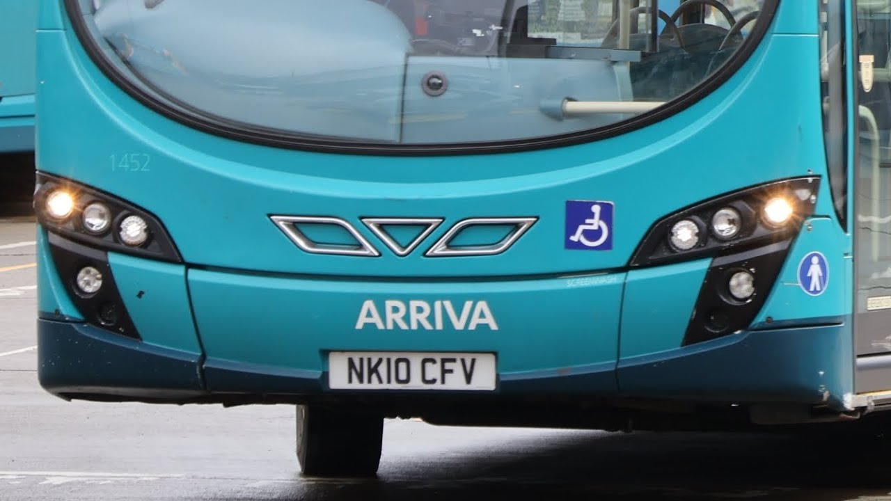 Arriva Stockton Based VDL SB200 Wright Pulsar 2 on the 28A to Stokesley (1452) (NK10 CFV)