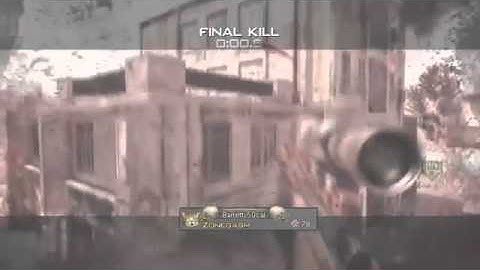 Mw3 -Trickshot GWK awesome