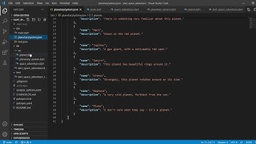 Dart Demonstration Read Json File