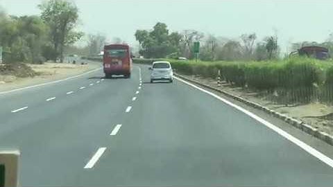 Overtake Surat - Mumbai Central GSRTC in NH-48