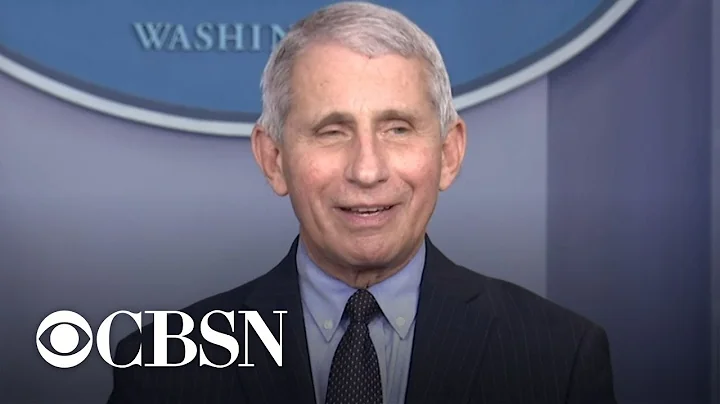 Dr. Anthony Fauci returns to White House press briefing to give update on COVID-19 response