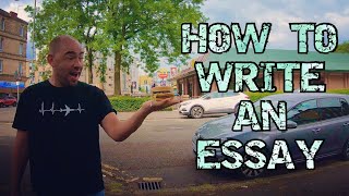 A Burger in 3 Parts :  How to write an essay