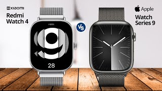 Xiaomi Redmi Watch 4 VS Apple Watch Series 9 - COMPARISON