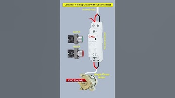 AC Modular Contactor Holding Circuit with Using any NO Contact