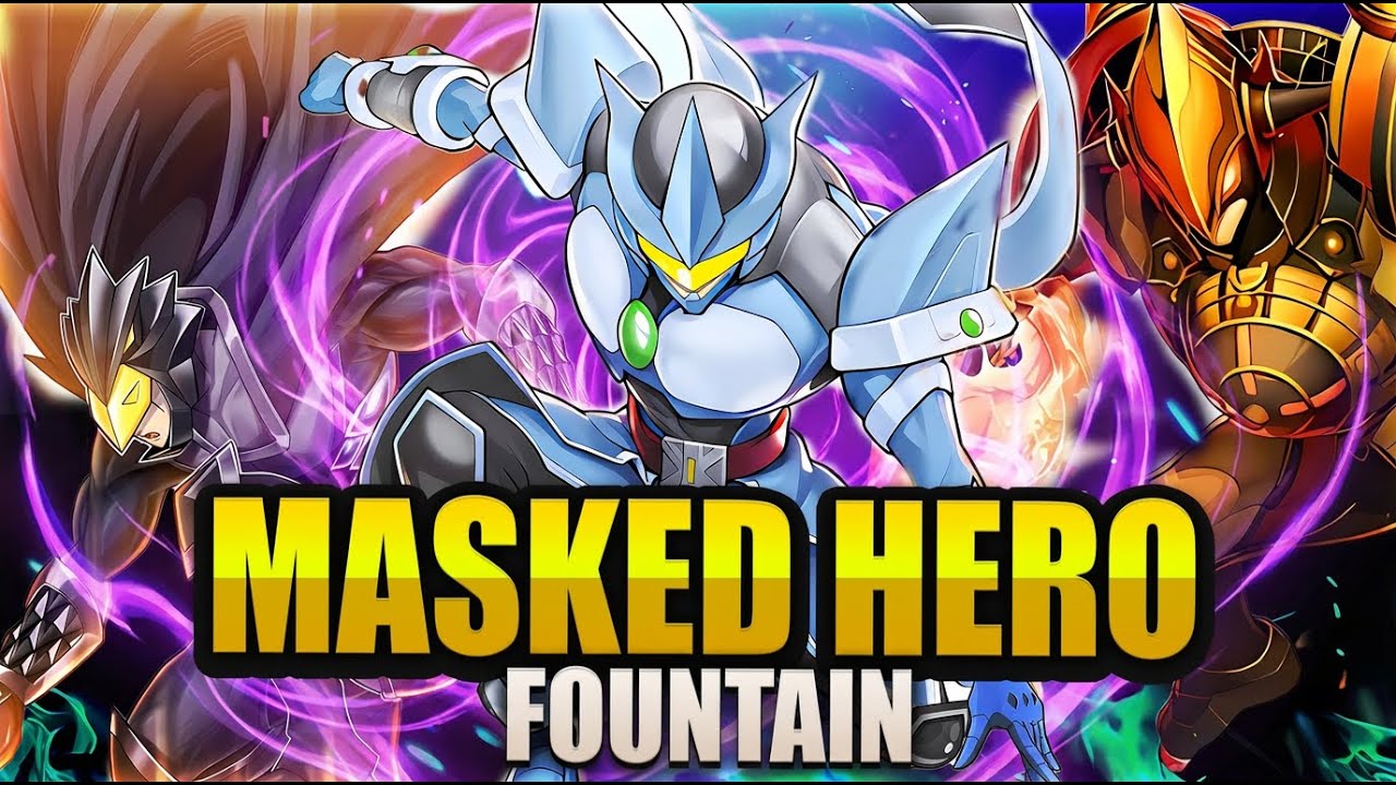 MASKED HERO FOUNTAIN HAS ARRIVED! | MDPRO