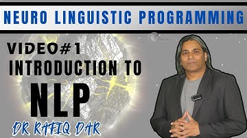 INTRODUCTION TO NLP l Dr Rafiq Dar