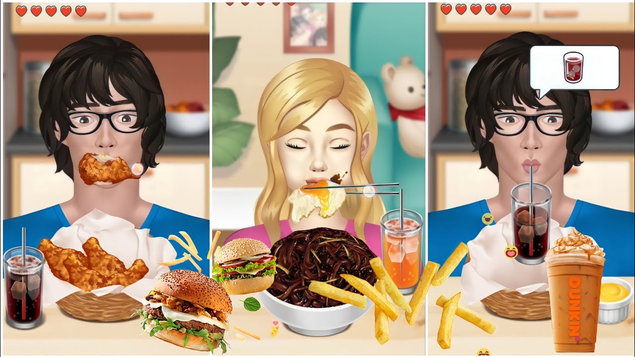 Eating Max Level Food In Food Fighter Clicker | ASMR Food Eating || Fun ...