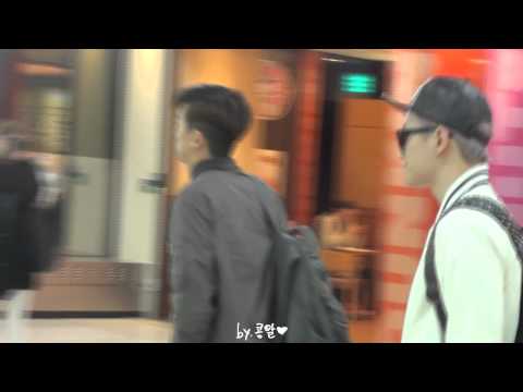 140319 일본에서 김포공항 입국 우영 찬성