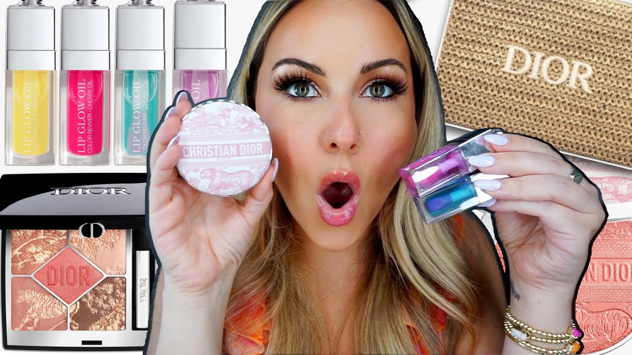 NEW* Dior Lip Glow Oil SHADES + NEW DIOR PRODUCTS!! + FREE GIFTS