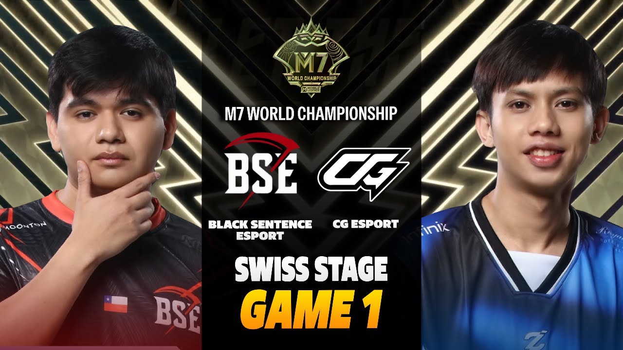 BSE vs CG GAME 1 M7 SWISS STAGE | BLACK SENTENCE ESPORT vs CG ESPORT