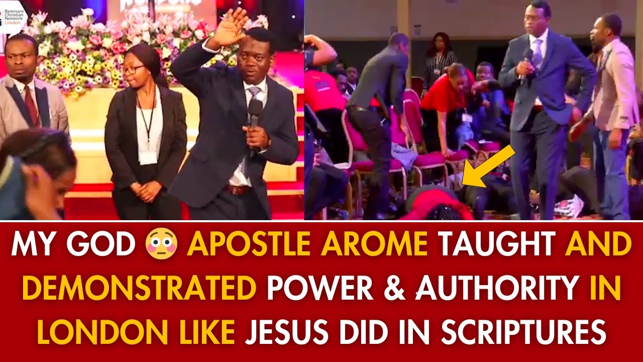 😳Что это за человек! Он продемонстрировал силу и авторитет апостола Ароме Осайи