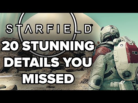 Starfield - 20 TINY BUT STUNNING DETAILS You Likely Missed