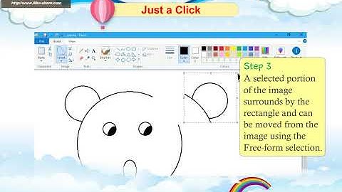 Drawing With Paint  Part   1  Class - 3  Chapter - 4