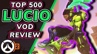 Top 500 Lucio VOD Review | Overwatch 2 Guide - Tips and Tricks with Gameplay