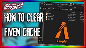 How to Clear FiveM Cache (May 2022 Fast and Quick Tutorial) + Texture loss/ Resources