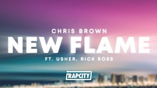 Chris Brown - New Flame (Lyrics) ft. Usher, Rick Ross