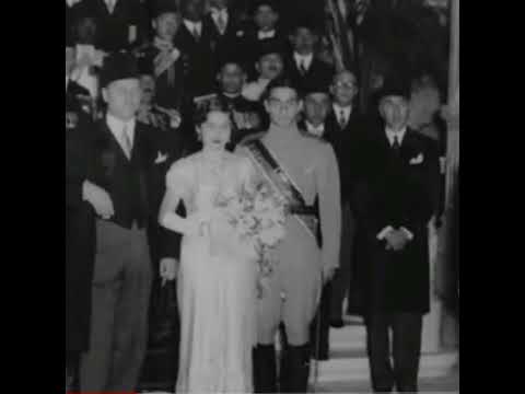 حفل زفاف محمد رضا شاه إيران والأميرة فوزية أخت الملك فاروق