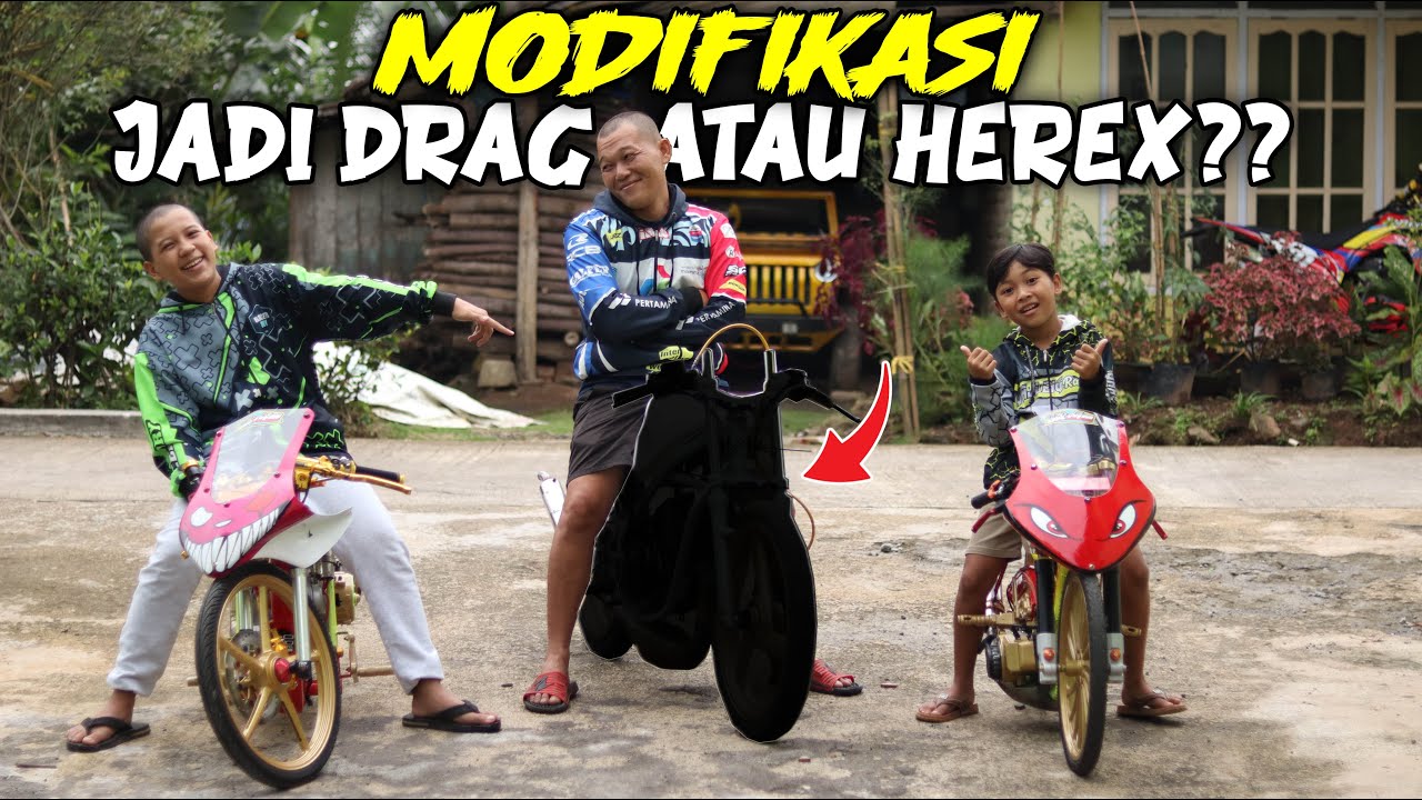 MOTOR AYAH JADI HEREX!! GASS JALAN JALAN BARENG DRAG SATRIO KEMBAR DITDIM