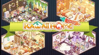 ALL MY DESIGNS FOR THE CUTE KAWAII HOME-Kawaii Home Gameplay