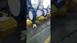 Butterfly valves photos in workshop #machine #manufacturing #factory Butterfly valves photos in workshop #machine #manufacturing #factory