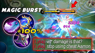 AAMONPHOBIA 100% REAL ONE SHOT BURST🔥 TRY THIS AAMON OVERPOWER ITEM BUILD