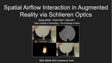 Schlieren Imaging for Augmented Reality (ISMAR 2022)