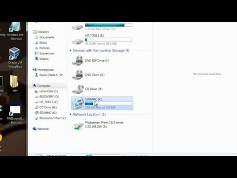 How to Use the Built-In Card Reader on an HP Laptop : Computer Help & Tips