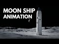 SpaceX Lunar Animation