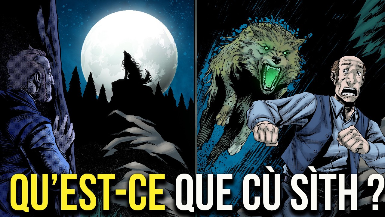 Le Terrifiant Chien Spectral du Folklore Écossais - Cù Sìth