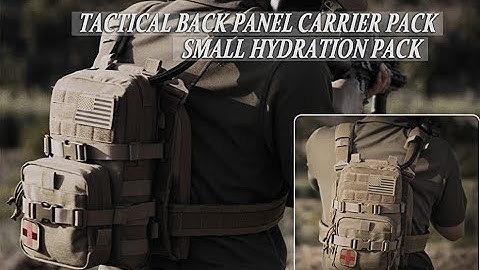 CLTAC Tactical Small MOLLE Hydration Pack