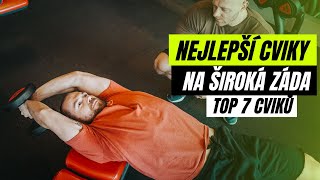 TOP CVIKY NA ŠIROKÁ ZÁDA | Nejlepší cviky pro budování zádových svalů (2. díl)