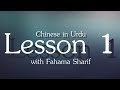 Learn Chinese in Urdu/Hindi - Lesson 1