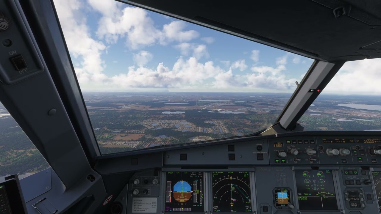 🛬 Frontier Airlines A320 Landing | Orlando Intl (KMCO) | MSFS 2024 [SU3]