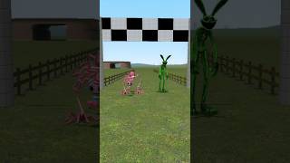Who Is Faster? Mommy Long Legs Vs Hoppy Hopscotch in Poppy Playtime | Garry's Mod #shorts