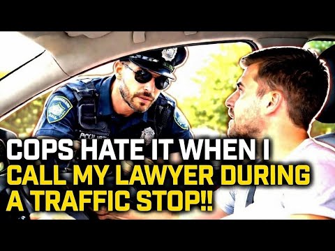 The Moment A Traffic COP Hears "THAT'S MY LAWYER ON THE PHONE!"