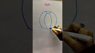 Easy Ball Drawinglearneasyballdrawingnewarttrendingshortsviralyoutubeshorts