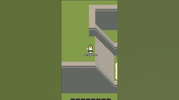 How stairs work in top down 2D game worlds
