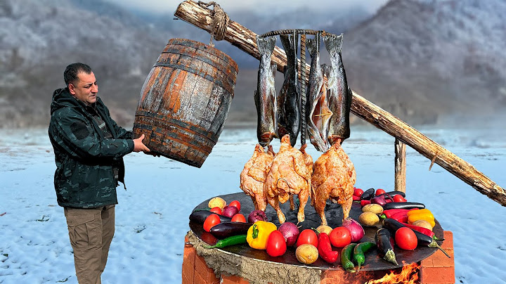 Pollo y Pescado Ahumados Acompañados de Verduras a la Parrilla