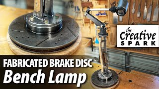 An Heirloom Lamp from a Disc Brake #metalworking #welding #craftsmanship #fabricator