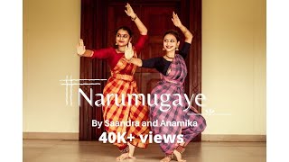 Narumugaye Dance Cover - Saandra Salim and Anamika - Iruvar - Semi classical dance